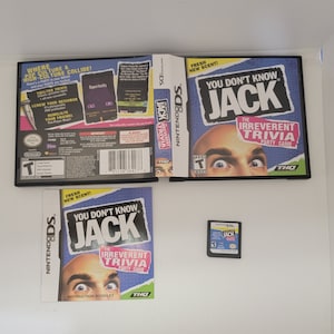 You Don&#39;t Know Jack Complete in Box Nintendo Ds 30-Day Warranty