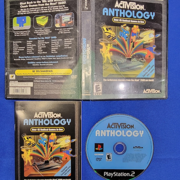 Activision Anthology PlayStation 2 PS2 CIB Complete In Box PlayStation 2 PS2 Game 30-Day Warranty