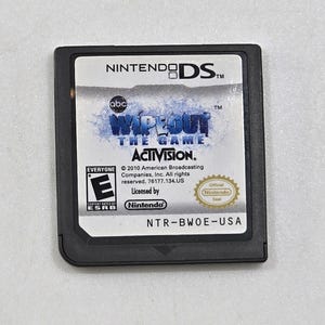 Wipeout: The Game Nintendo Ds 30-Day Warranty