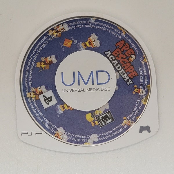 Ape Escape Academy PSP UMD Game 30-Day Warranty