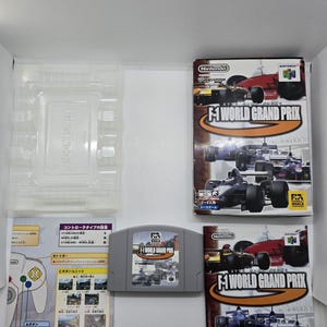 F-1 World Grand Prix N64 Japanese Version Nintendo 64 N64 30-Day Warranty