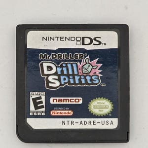 Mr. Driller: Drill Spirits DS Nintendo Ds 30-Day Warranty