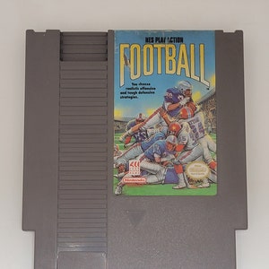 NES Play Action Football Sistema de entretenimiento de Nintendo Nintendo NES Garantía de 30 días