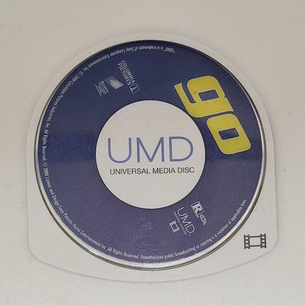 Go PSP UMD Movie 30-Day Warranty