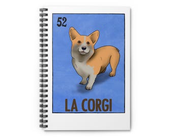 La Corgi | Spiral Notebook | Ruled Line |118 pages