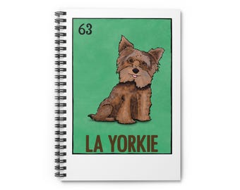 La Yorkie | Spiral Notebook | Ruled Line |118 pages