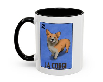 La Corgi Loteria Dogs Coffee Mug (11, 15oz)