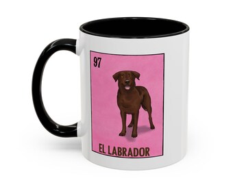 El Labrador Loteria Dogs Coffee Mug (11, 15oz)