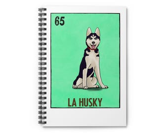 La Husky | Spiral Notebook | Ruled Line |118 pages