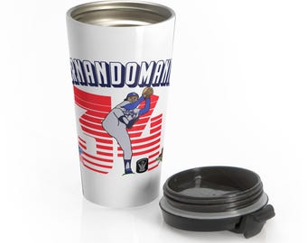 Fernando Valenzuela | Fernandomania | Travel Mug | Dodgers Mexican-American Player | Baseball