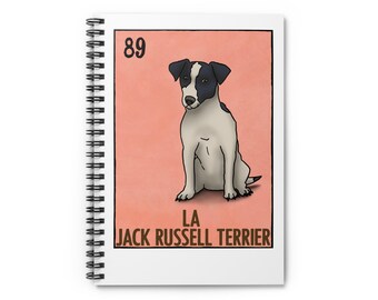 La Jack Russell Terrier | Spiral Notebook | Ruled Line |118 pages