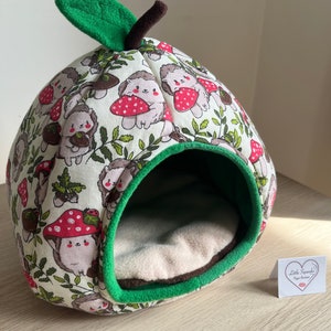 Colección Enchanted Hedgehog Cosy Pod: cama/escondite para conejillos de indias imagen 1
