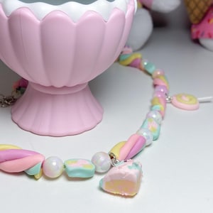 Pastel Kawaii Sweet Lolita Marshmallow Choker