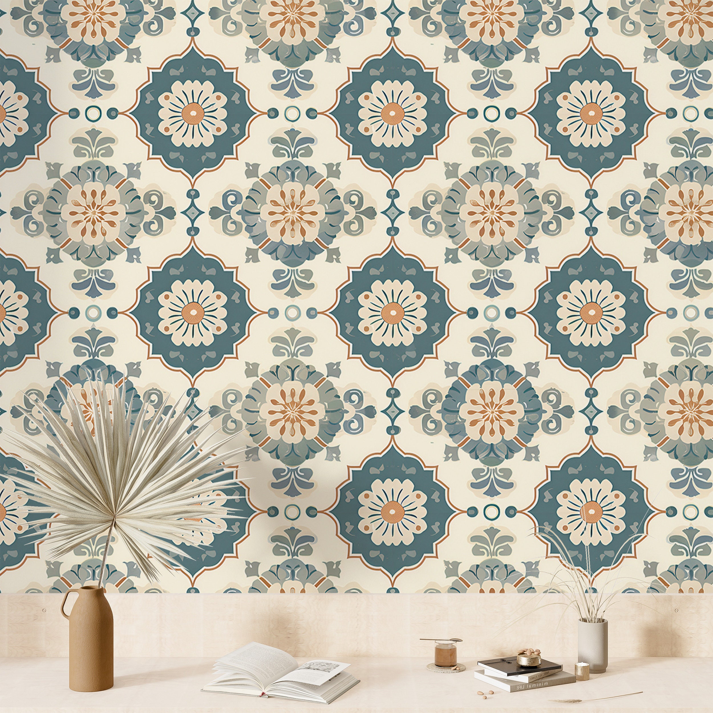 Spoonflower Papier Peint Amovible à Décoller Et à Coller