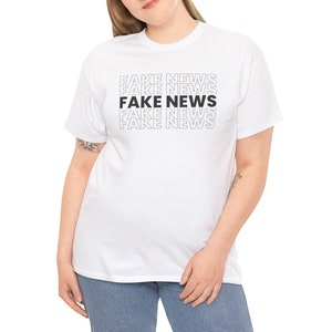 Fake News Tee, Fake News, media shirt, defund the media, political shirt, public enemy shirt, fake news shirt, fake news media, 2024 shirt