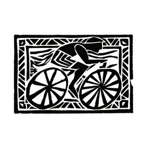 BICYCLE lincut print