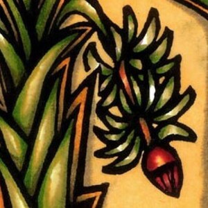 MAI'A-BANANA PLANT limited edition fine art print image 2