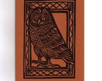 6 card set- Pueo the Hawaiian Owl note cards