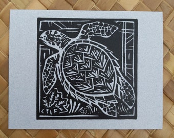 6 card set- Turtle- Hawaiian Honuea note cards