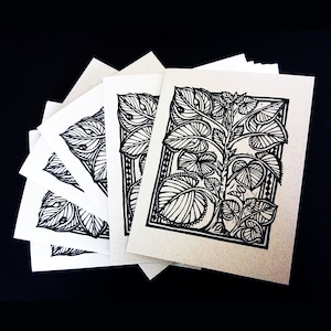 6 card set- Wauke note cards