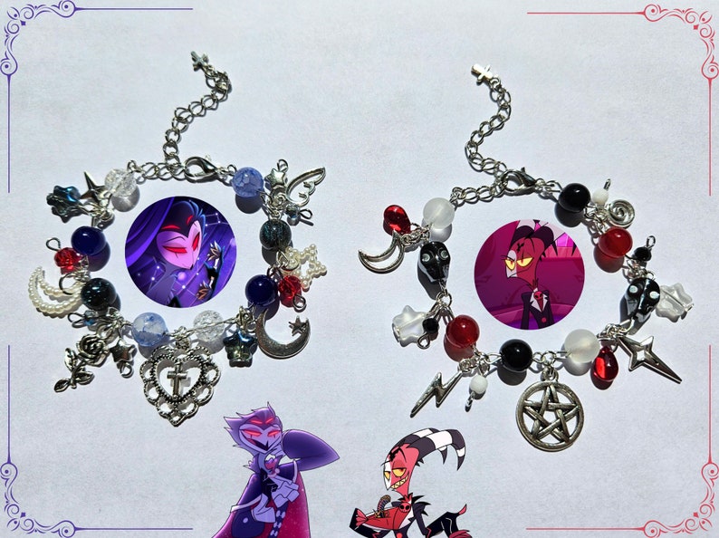 Stolas & Blitzø Matching Bracelets / Blitzo Loona Millie Moxxie ...