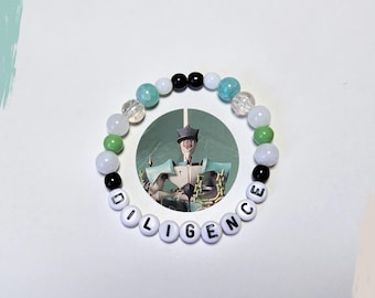 Diligence Bracelet | The Gaslight District | alternative emo dark y2k beaded bracelets Mel Melancholy Hill | HG Original