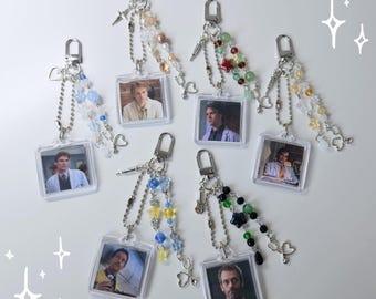 House MD Keychains | Gregory House James Wilson Robert Chase | y2k aesthetic handmade keychain for a gift medical malpractice | HG Original