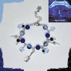 Metallica Charm Bracelet | Ride the Lightning | HPG OG