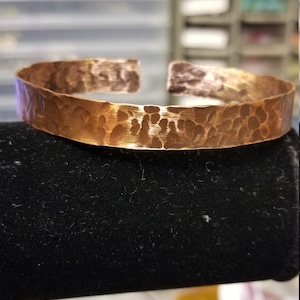 Hammered Copper Cuff / Handmade Copper Bracelet / Copper Cuff / Hammered Cuff Bracelet