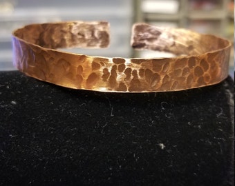 Hammered Copper Cuff / Handmade Copper Bracelet / Copper Cuff / Hammered Cuff Bracelet