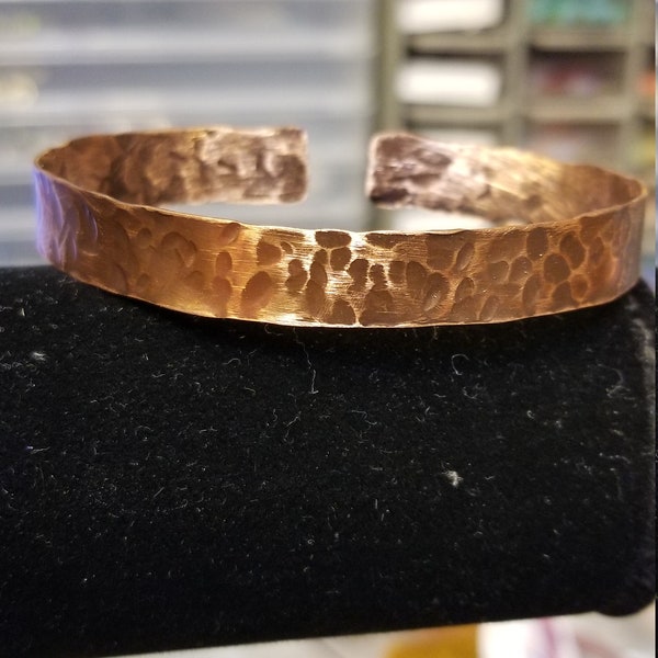 Hammered Copper Cuff / Handmade Copper Bracelet / Copper Cuff / Hammered Cuff Bracelet