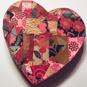 Valentines Day Gift Heart Box Boho Home Decor