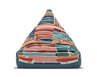 Bedouin Stripes Eclectic Bean Bag Chair Cover