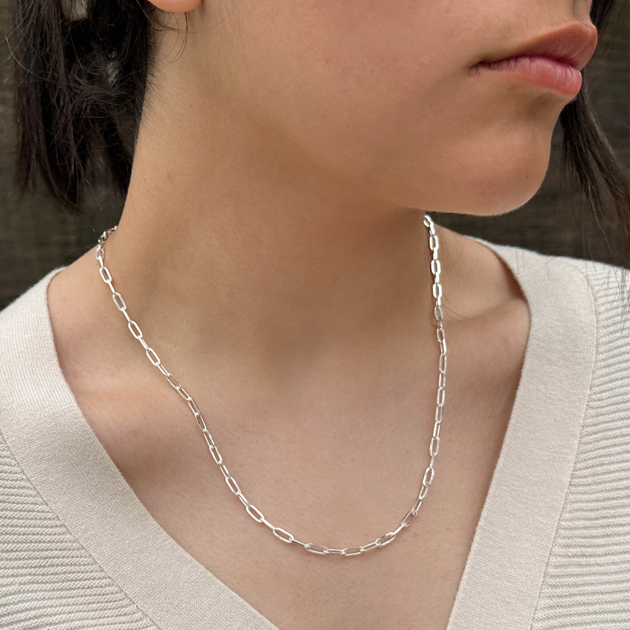 Signature Chain Necklace Extender Size 7mm | WWAKE