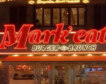 Custom LED Neon Sign for Business, Personalized Logo Sign for Bar, Cafe, Restaurant, Storefront