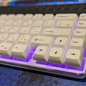 Sleek Portable Floating 65% Wireless/Wired Mechanical Keyboard