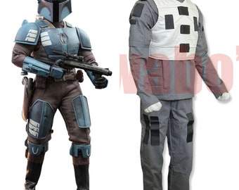 Costume et gilet d'inspiration mandalorienne Death Watch | Embrassez l'héritage des guerriers renégats de Mandalore