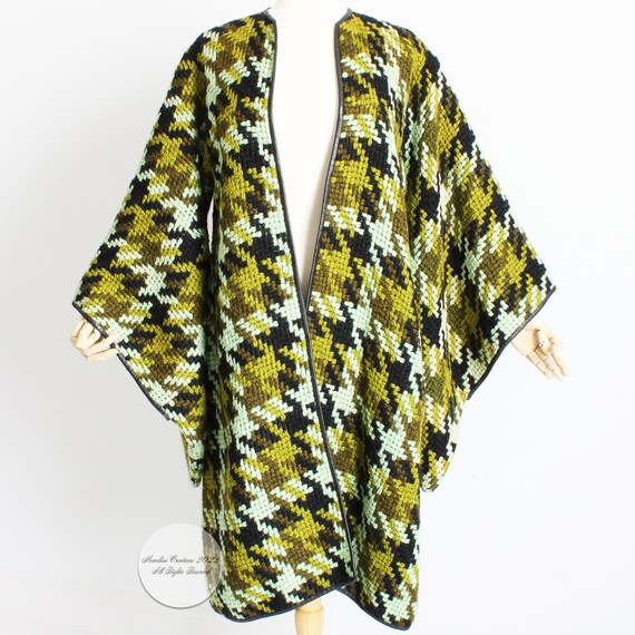 Bonnie Cashin for Sills Coat Oversized Trailing S… - image 8