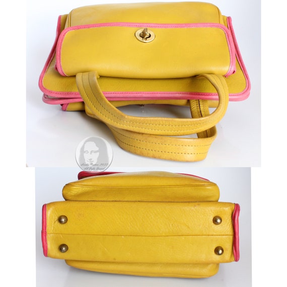 Bonnie Cashin for Coach Safari Tote Double Pocket… - image 5