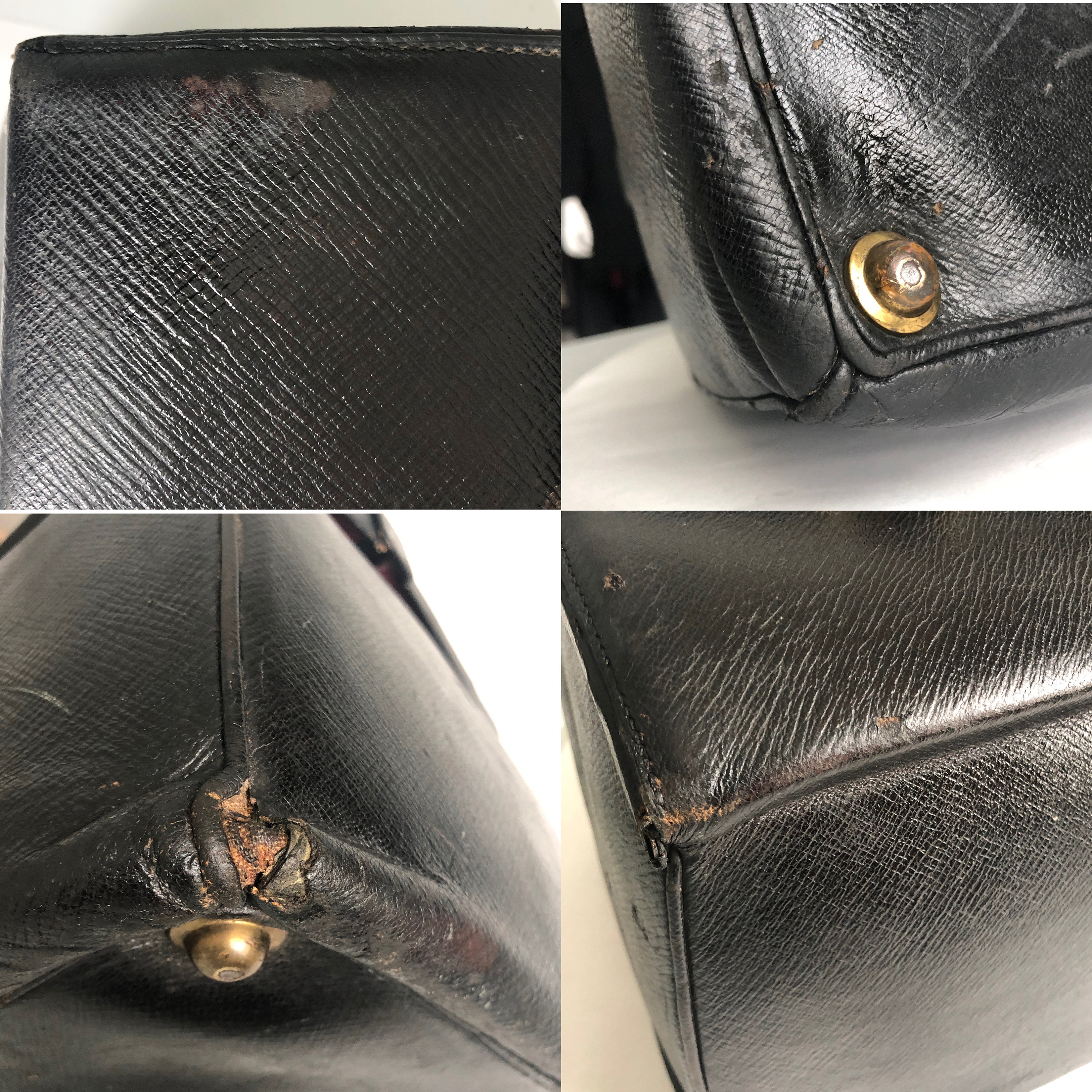 1900s Louis Vuitton leather doctors bag - Pinth Vintage Luggage