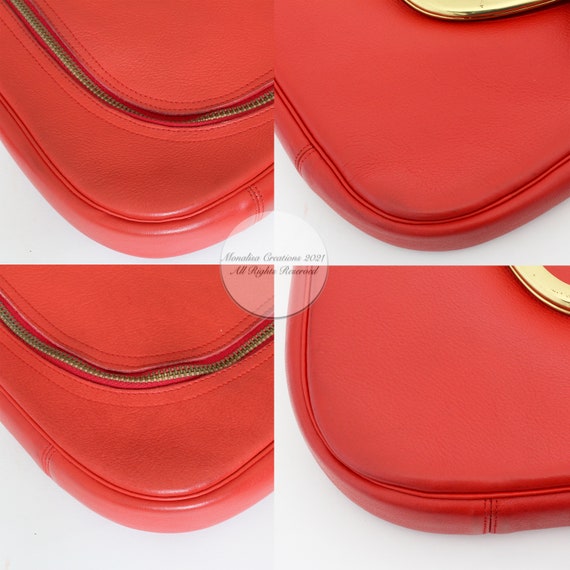 Bonnie Cashin for Coach Attache Bag Briefcase Red… - image 9