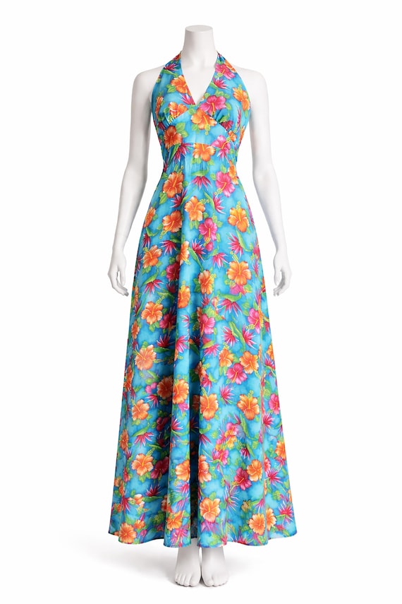 maxi silk dresses Black Luxury Resort Wear Dress Large / Black / Silk perfect for day or yitahome Rent or Try On:Rent Turtle Neck Lace Dress