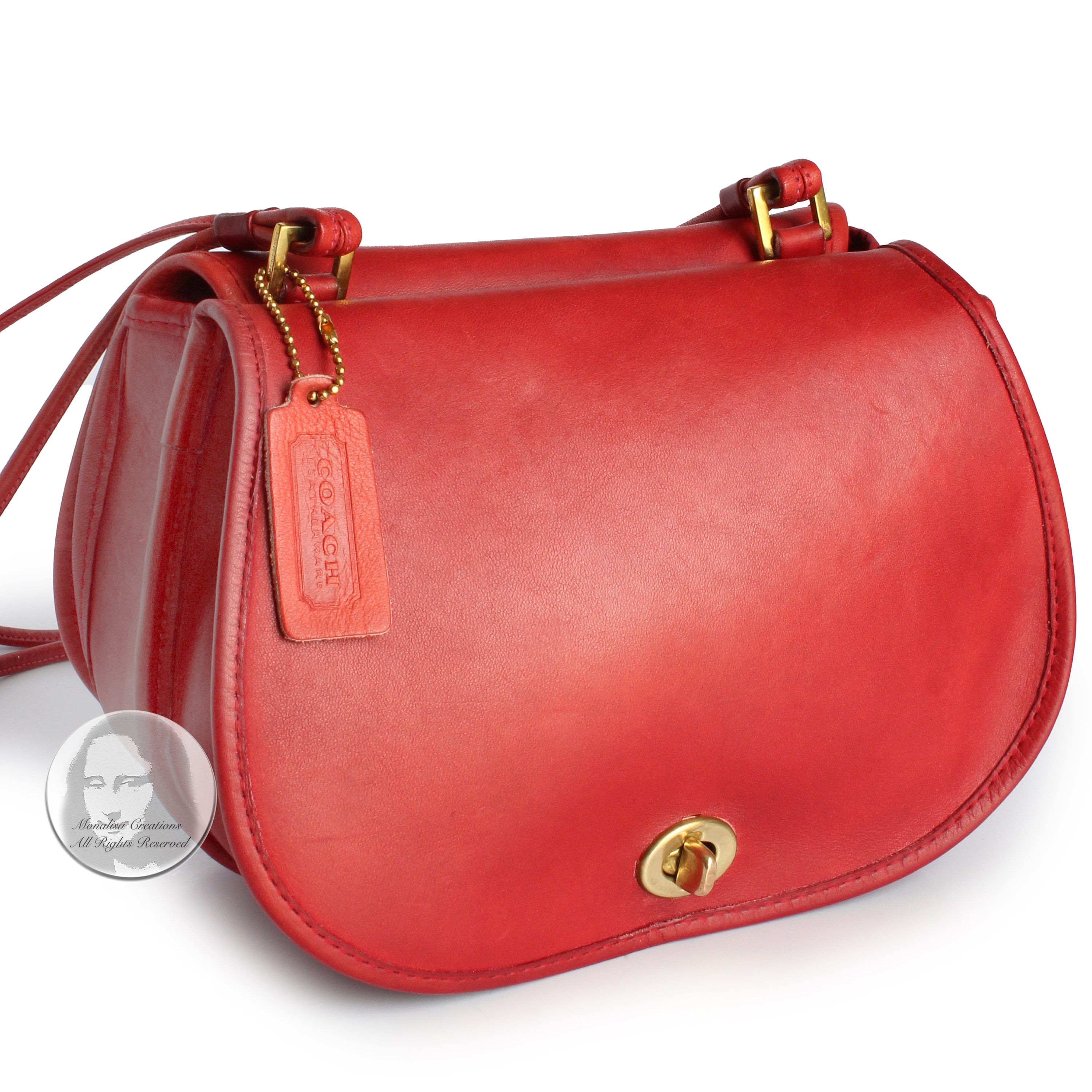 Bonnie Cashin for Coach 2 in 1 Pouch Shoulder Bag Red Bonnie Cashin for Coach 2 in 1 Pouch Shoulder Bag Red
