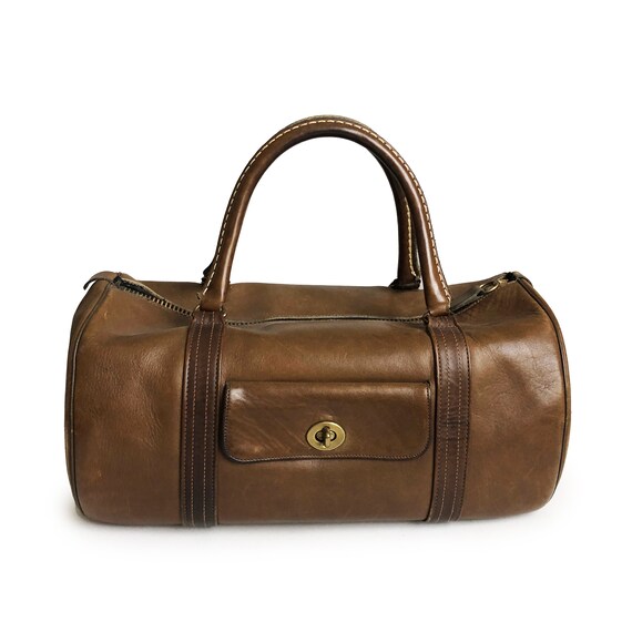 Bonnie Cashin for Coach Safari Bag Duffel Large B… - image 8
