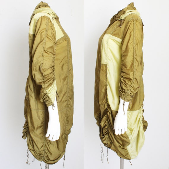 Norma Kamali OMO Parachute Jacket Khaki Green Col… - image 7