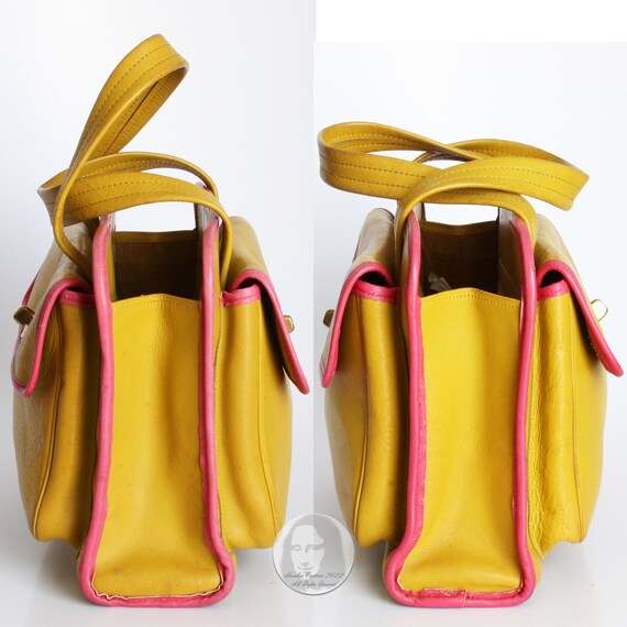Bonnie Cashin for Coach Safari Tote Double Pocket… - image 3