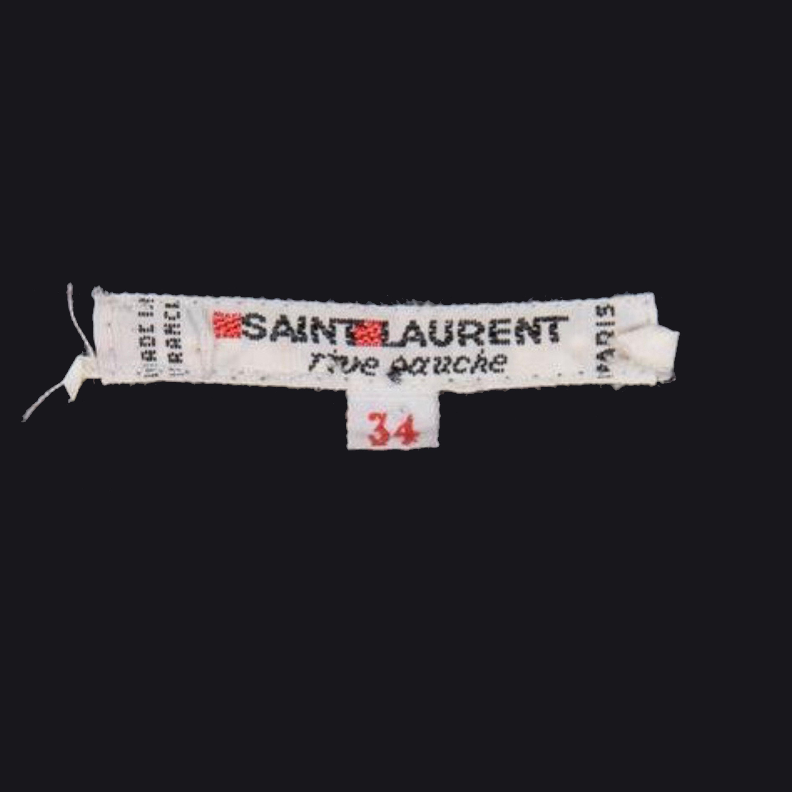 Yves Saint Laurent ブラック トップス Mサイズ 三越伊勢丹 | SAINT LAURENT/サンローラン_women通販