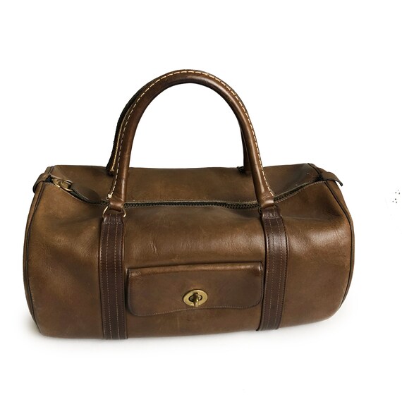 Bonnie Cashin for Coach Safari Bag Duffel Large B… - image 5