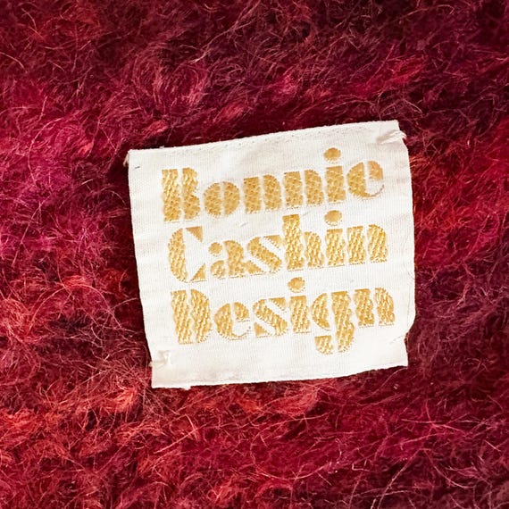 トップス 70s Bonnie Cashin vintage mohair knit Bonnie Cashin Cardigan the Knittery Rare Kimono Sleeve Mohair Knit