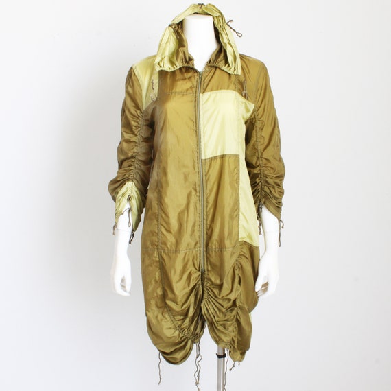 Norma Kamali OMO Parachute Jacket Khaki Green Col… - image 5